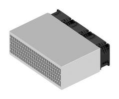 FISCHER ELEKTRONIK LA HB 9 150 48 FAN COOLED HEAT SINK, 230 M3/H, 48VDC ROHS COMPLIANT: YES