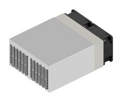 FISCHER ELEKTRONIK LA V 10 150 24 FAN COOLED HEAT SINK, 80 M3/H, 24 VDC ROHS COMPLIANT: YES