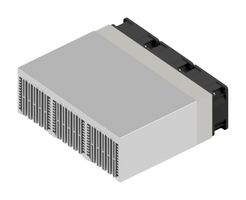 FISCHER ELEKTRONIK LA V 11 150 24 FAN COOLED HEAT SINK, 80 M3/H, 24 VDC