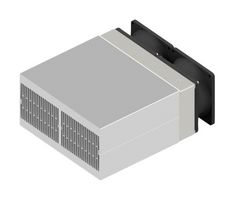 FISCHER ELEKTRONIK LA V 22 150 24 FAN COOLED HEAT SINK, 107 M3/H, 24 VDC ROHS COMPLIANT: YES