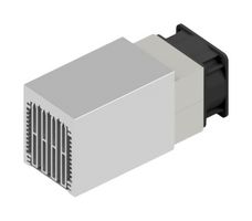 FISCHER ELEKTRONIK LA V 6 100 12 FAN COOLED HEAT SINK, 56M3/H, 12VDC ROHS COMPLIANT: YES
