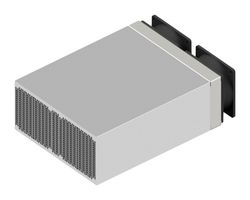 FISCHER ELEKTRONIK LA V HB 2 300 24 FAN COOLED HEAT SINK, 276 M3/H, 24VDC ROHS COMPLIANT: YES