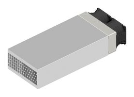 FISCHER ELEKTRONIK LA V HB 5 250 24 FAN COOLED HEAT SINK, 145 M3/H, 24VDC ROHS COMPLIANT: YES
