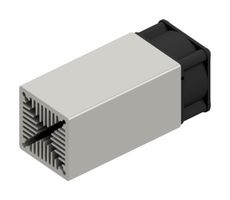 FISCHER ELEKTRONIK LAM 4 75 5 FAN COOLED HEAT SINK, 10M3/H, 5VDC ROHS COMPLIANT: YES