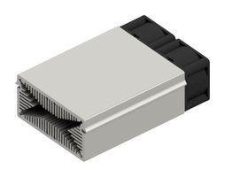 FISCHER ELEKTRONIK LAM 4 D K 100 12 FAN COOLED HEAT SINK, 24M3/H, 12VDC ROHS COMPLIANT: YES