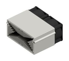 FISCHER ELEKTRONIK LAM 4 D K 50 5 FAN COOLED HEAT SINK, 10M3/H, 5VDC ROHS COMPLIANT: YES