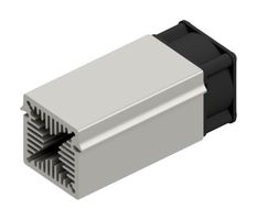 FISCHER ELEKTRONIK LAM 4 K 75 5 FAN COOLED HEAT SINK, 10M3/H, 5VDC ROHS COMPLIANT: YES