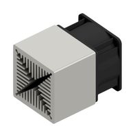 FISCHER ELEKTRONIK LAM 6 50 48 FAN COOLED HEAT SINK, 82M3/H, 48VDC ROHS COMPLIANT: YES