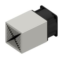 FISCHER ELEKTRONIK LAM 6 75 12 FAN COOLED HEAT SINK, 70M3/H, 12VDC ROHS COMPLIANT: YES