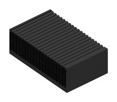 FISCHER ELEKTRONIK SK 458 150 SA HEAT SINK, ALUM, 0.028K/W, 150X250X84MM ROHS COMPLIANT: YES