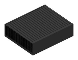 FISCHER ELEKTRONIK SK 458 300 SA HEAT SINK, ALUM, 0.028K/W, 300X250X84MM ROHS COMPLIANT: YES
