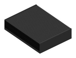 FISCHER ELEKTRONIK SK 461 300 SA HEAT SINK, ALUM, 0.018K/W, 300X400X88MM