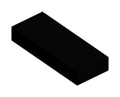 FISCHER ELEKTRONIK SK 661 150 SA HEAT SINK, ALUM, 0.013K/W, 150X500X84MM ROHS COMPLIANT: YES