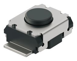 GCT SWT0010-015016SSA TACTILE SW, SPST-NO, 0.05A, 12VDC, 160GF