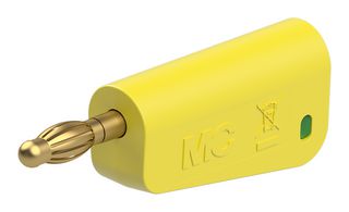 STAUBLI 66.2010-20030 BANANA CONN, PLUG, 32A, 60VDC, GRN/YLW ROHS COMPLIANT: YES