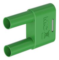 STAUBLI 66.2023-21 ADAPTER, 2X4MM PIN, 32A, 1KV, GREEN ROHS COMPLIANT: YES