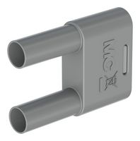 STAUBLI 66.2024-22 ADAPTER, 2X4MM PIN, 32A, 1KV, GREY ROHS COMPLIANT: YES