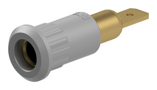 STAUBLI 4012908 BANANA CONN, SKT, 25A, 60VDC, GREY