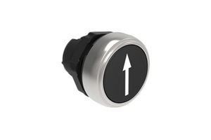 LOVATO ELECTRIC LPCB1152 ACTUATOR, PUSHBUTTON SWITCH, BLACK