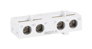 LOVATO SM2X1111 AUX CONTACT, 1NO-1NC, SCREW, FRONT MOUNT