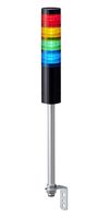 PATLITE LR6-402L8NK-RYGB SIGNAL TOWER, 4 TIER, RYGB, 24VDC