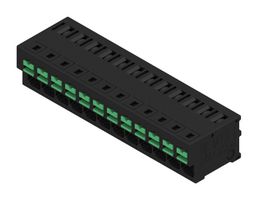 WEIDMULLER 2913700000 TERMINAL BLOCK, WTB, 12POS, 32A, 400V