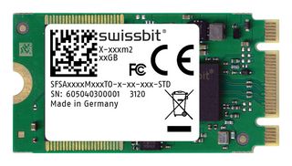 SWISSBIT SFSA010GM1AO1TO-I-5S-12P-STD SSD, SATA III, 3D PSLC NAND, 10GB ROHS COMPLIANT: YES