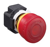 IDEC XA1E-LV312Q4R E-STOP SW, SPST-NO/DPST-NC, 3A, 125VAC