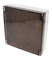 HAMMOND 1554RL2GYSL ENCLOSURE, MULTIPURPOSE, PC, GRAY/SMOKE