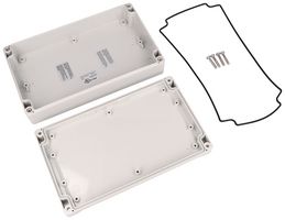 HAMMOND 1555UL2GY ENCLOSURE, MULTIPURPOSE, PC, LIGHT GRAY