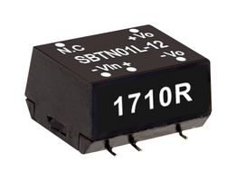 MEAN WELL SBTN01L-05 DC-DC CONVERTER, 1.5KV, 1W, SMD, 5V ROHS COMPLIANT: YES