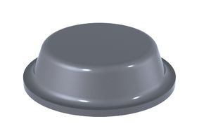 MULTICOMP PRO MP2125-GY1-60 BUMPER / FEET, CYLINDRICAL, 12.7 X 3.5MM ROHS COMPLIANT: YES