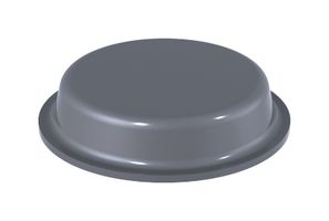 MULTICOMP PRO MP2024-GY1-28 BUMPER / FEET, CYLINDRICAL/GREY/19 X 4MM