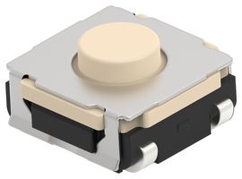 ALCOSWITCH - TE CONNECTIVITY STS35B18JTTR TACTILE SWITCH, 0.05A, 24V, 180GF