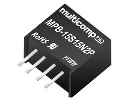 MULTICOMP PRO MPB-15S15N2P Convertidores estaticos