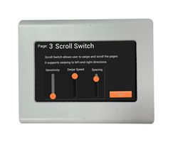 BRIDGETEK IDP-5000-04A DISPLAY MODULE, TFT LCD, 800 X 480, 5"
