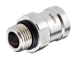 AMPHENOL LTW SQDB-02SAEM-BNA001 LIQUID COOLING CONNECTOR, SOCKET, METAL