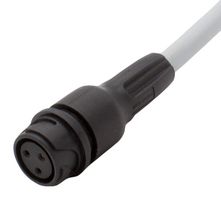 BULGIN LIMITED PXP4001/002/06S CIR CBL ASSY, 6P, RCPT-FREE END, 2M