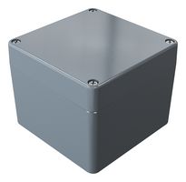 ROSE 1101008 ENCLOSURE, ALUMINIUM, 100X100X80MM