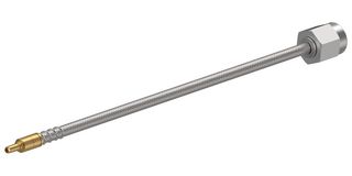 HUBER+SUHNER 32085E-29447P-29094KCR-6 RF CBL, NANORF PLUG-SMK PLUG, 6"