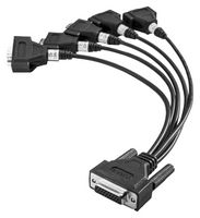 KVASER 00794-9 SPLITTER, 29P D SUB SKT-5X9P D SUB PLUG ROHS COMPLIANT: YES