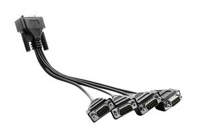 KVASER 00830-4 SPLITTER, 29P D SUB SKT-4X9P D SUB PLUG ROHS COMPLIANT: YES