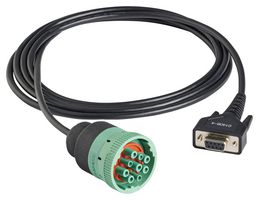 KVASER 01408-4 ADPTR CBL, D-SUB 9P TO TYPE II9P RCPT