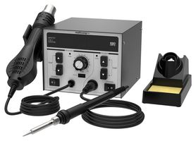 MULTICOMP PRO MP877D+ UK HOT AIR REWORK STATION, UK, 230VAC ROHS COMPLIANT: YES