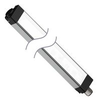 BANNER ENGINEERING WLS28-2XW430DXQ LED STRIP LIGHT, COOL WHT, 30VDC, 430MM