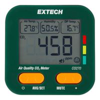 EXTECH INSTRUMENTS CO270 AIR QUALITY METER, 0-9999PPM, 5-95%