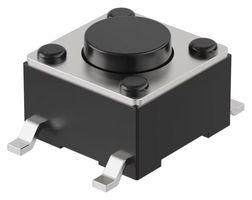 TACTILE SW, SPST-NO, 0.05A/12V, 160GF