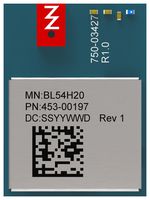 EZURIO 453-00197C BLUETOOTH MODULE, 2.48GHZ