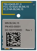 EZURIO 453-00001C BLUETOOTH MODULE, 2.48GHZ