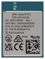 EZURIO 453-00185C WI-FI & BLUETOOTH MODULE, 6GHZ